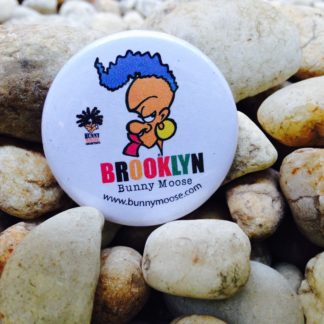 I Love Brooklyn 'Blue Hair n Big Lips'
