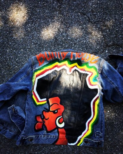 BunnyMoose AFRICA Mi seh Denim Jacket